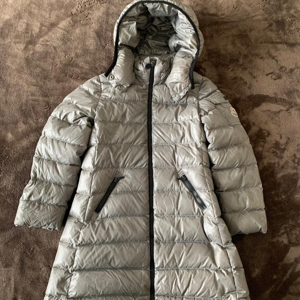 MONCLER GREY KIDS JACKET